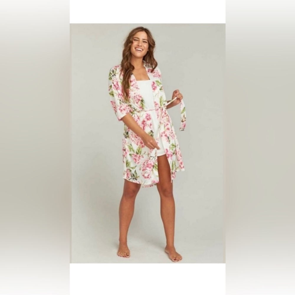 Show Me Your MuMu floral robe O/S